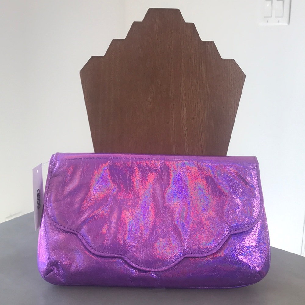 Metallic Clutch bag